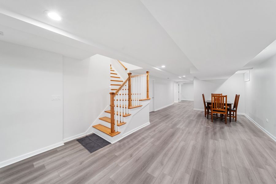 Clean Lines Basement Finishing in Edison Park Clean Lines Basement Finishing in Edison Park