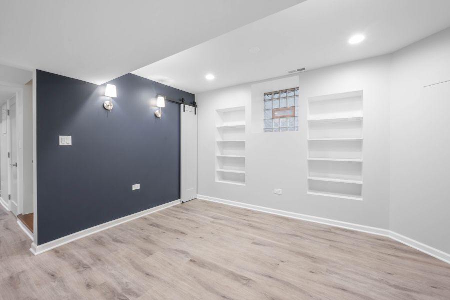 Chicago Basement Finishing With Bathroom Chicago Basement Finishing With Bathroom