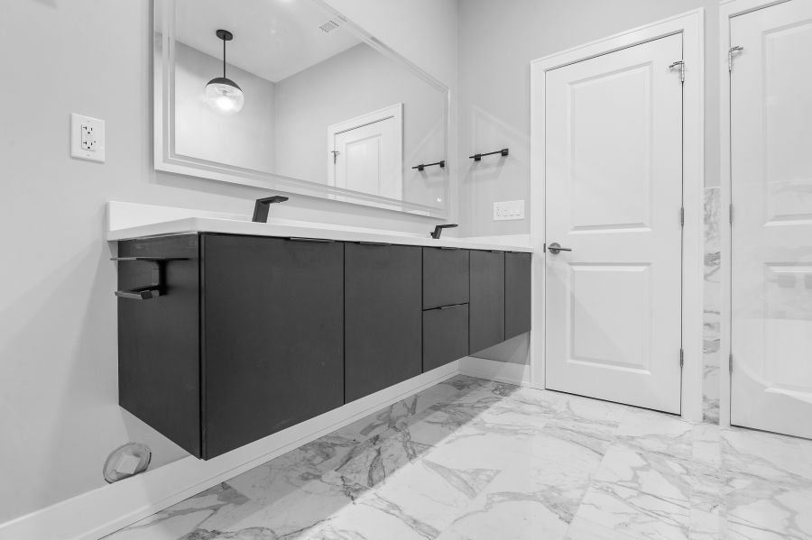 Scandinavian Master Bathroom Design