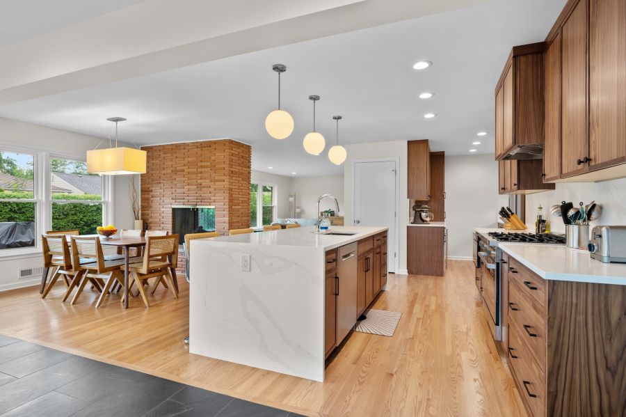 Open Concept Kitchen In Park Ridge Open Concept Kitchen In Park Ridge