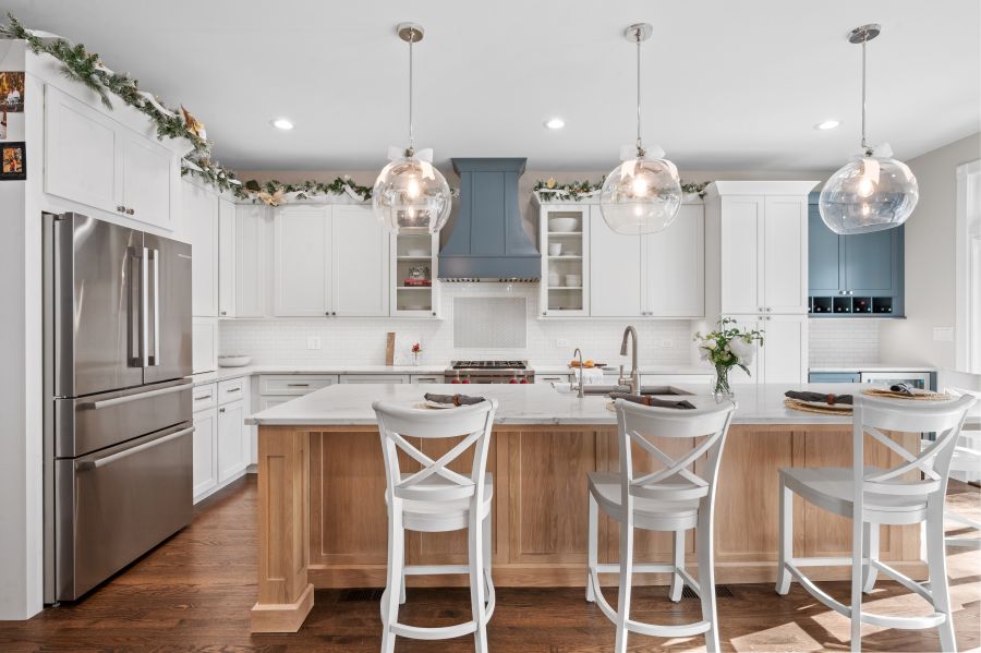 Custom Kitchen With Shiloh Cabinetry