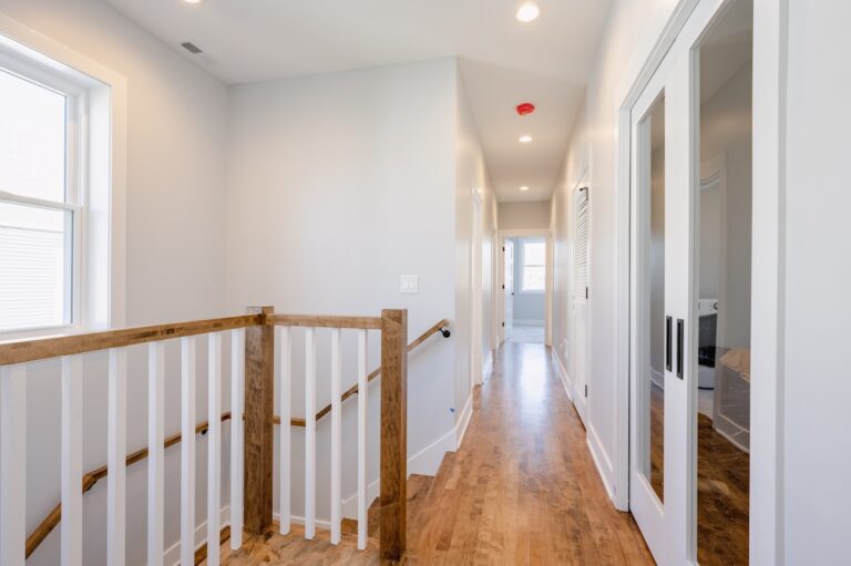 updated hallway in palatine
