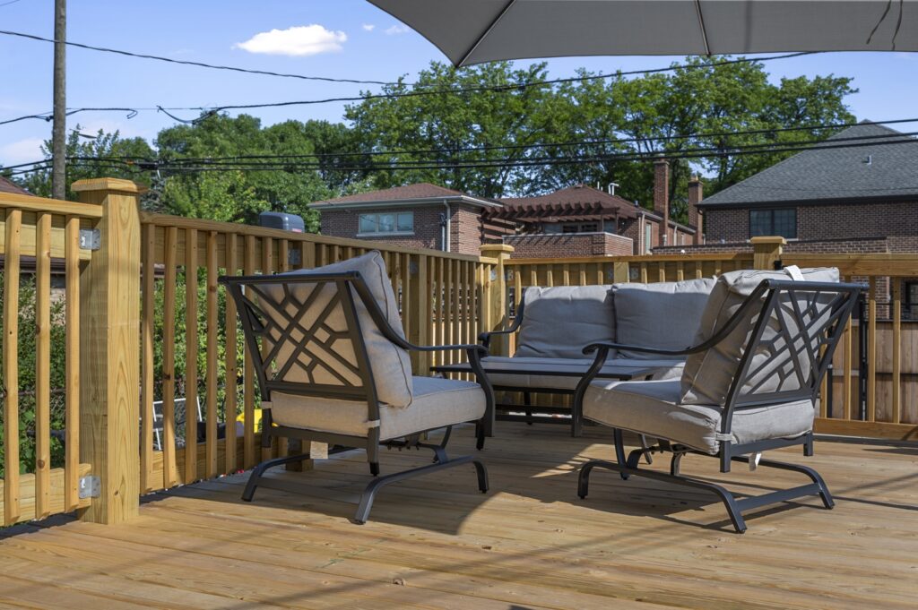 new patio install