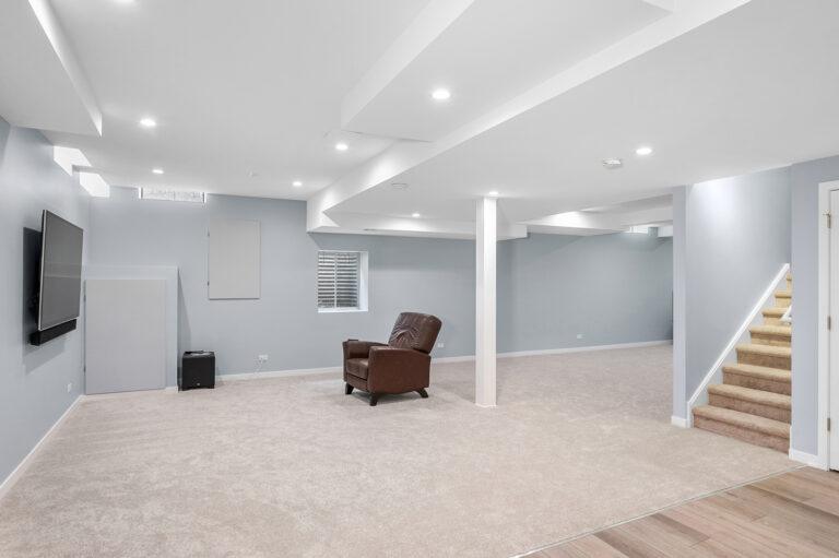 renovated basement