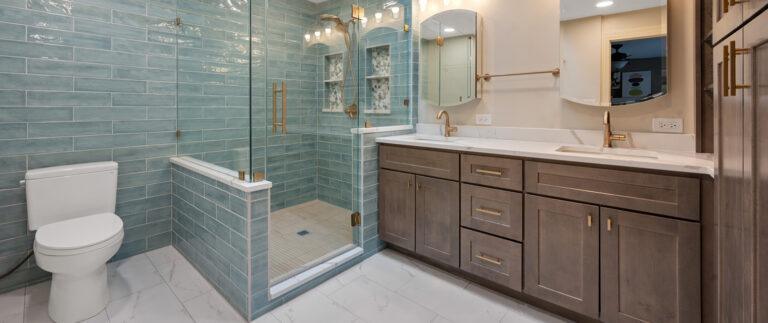 newly renovated bathroom