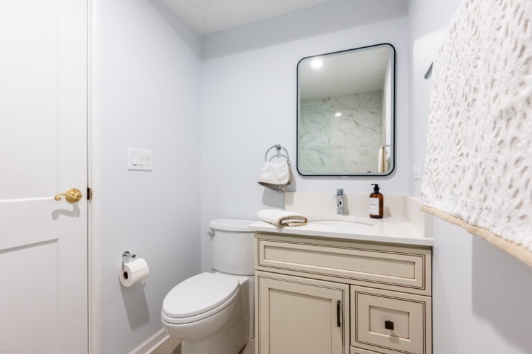 Bathroom remodel project