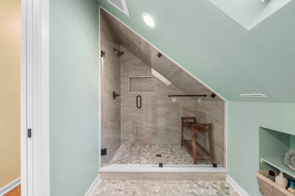 bathroom addition cost small  bathroom green wall