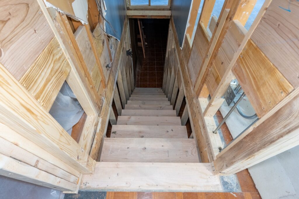 staircase installation