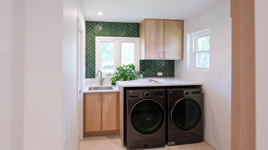 laundry room remodel